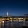 Eiffel tower by night