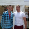 With a canoer (im on left) With a canoer (im on left)