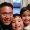 With my kids
