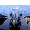 Twin .50 cal on Douhl boat Northern Arabian Gulf (NAG)