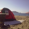 La playa