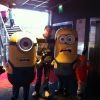 Yellow flash in movie theater opening