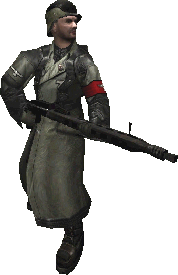 zyy : Axis Soldier with Mobile MG42