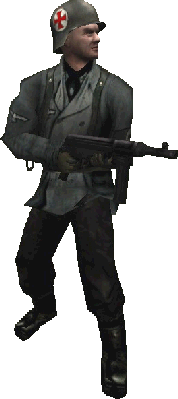 =F|A=NoMaT** : Axis Medic with MP40
