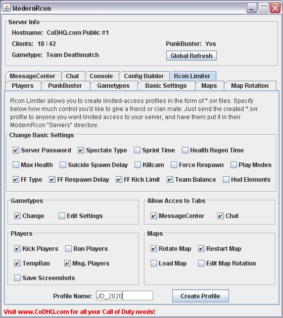 modernrcon v0.8 modernrcon v0.8