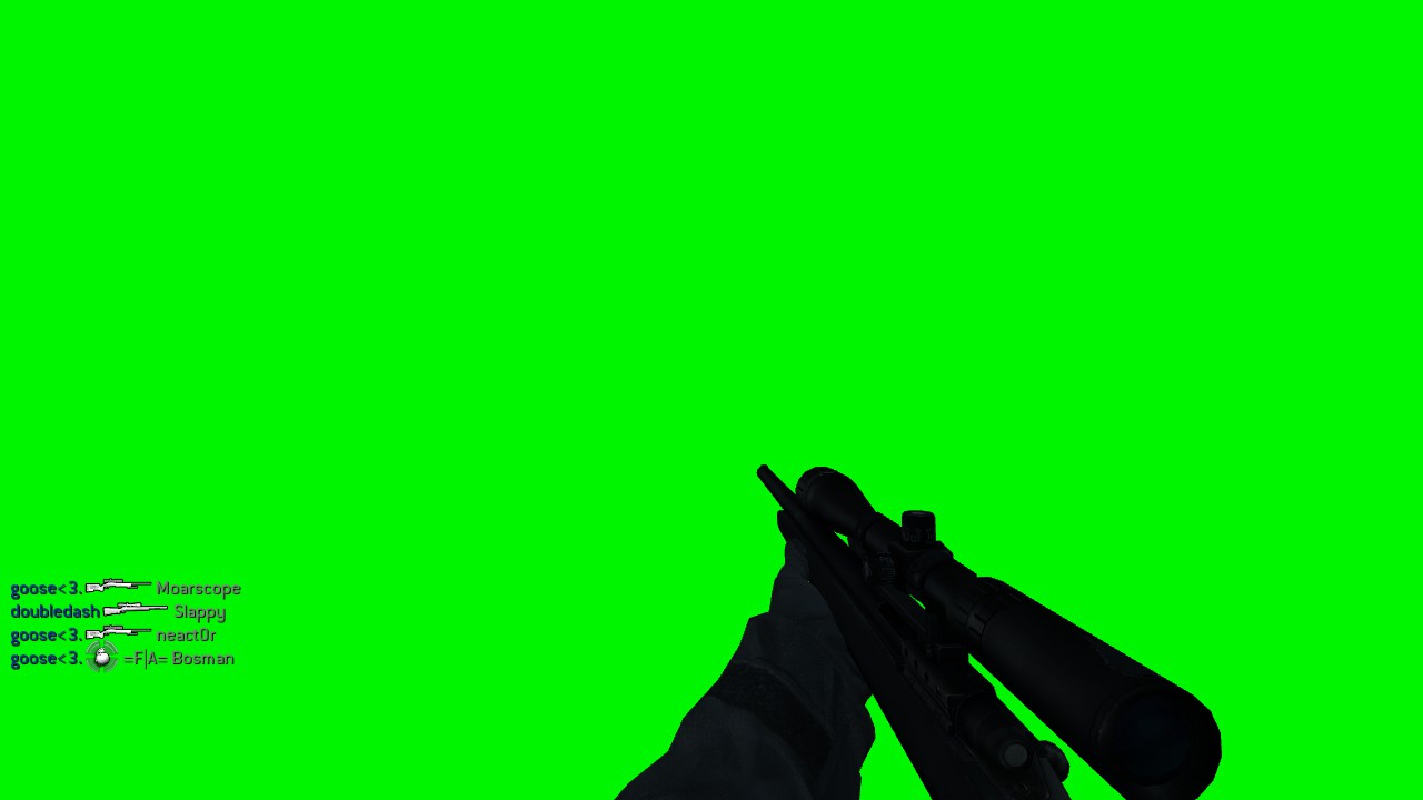 greenscreen with Cfg