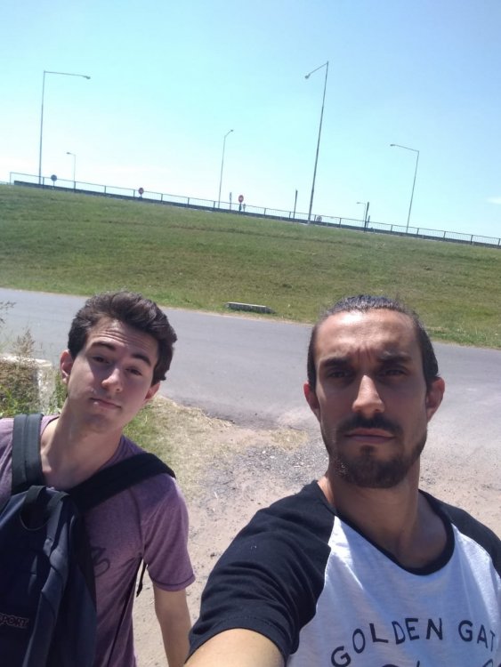 Feder and one of his brothers