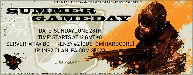 Insurgency Summer Gameday 2020