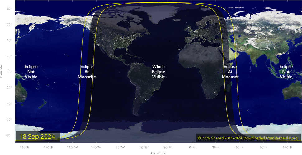 A partial lunar eclipse of the Harvest Moon Supermoon is coming this