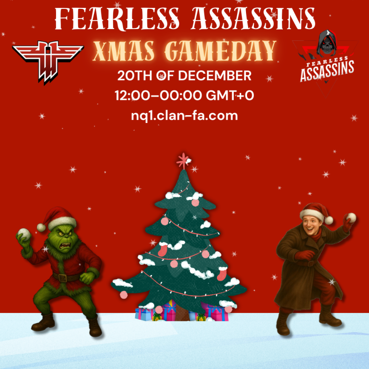 🎄 =FA= XMAS GAMEDAY – FESTIVE FRAG EDITION 🎄